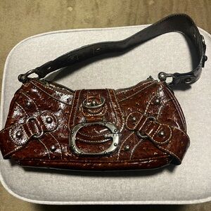 GUESS brown purse. Hardly used! Like brand new!